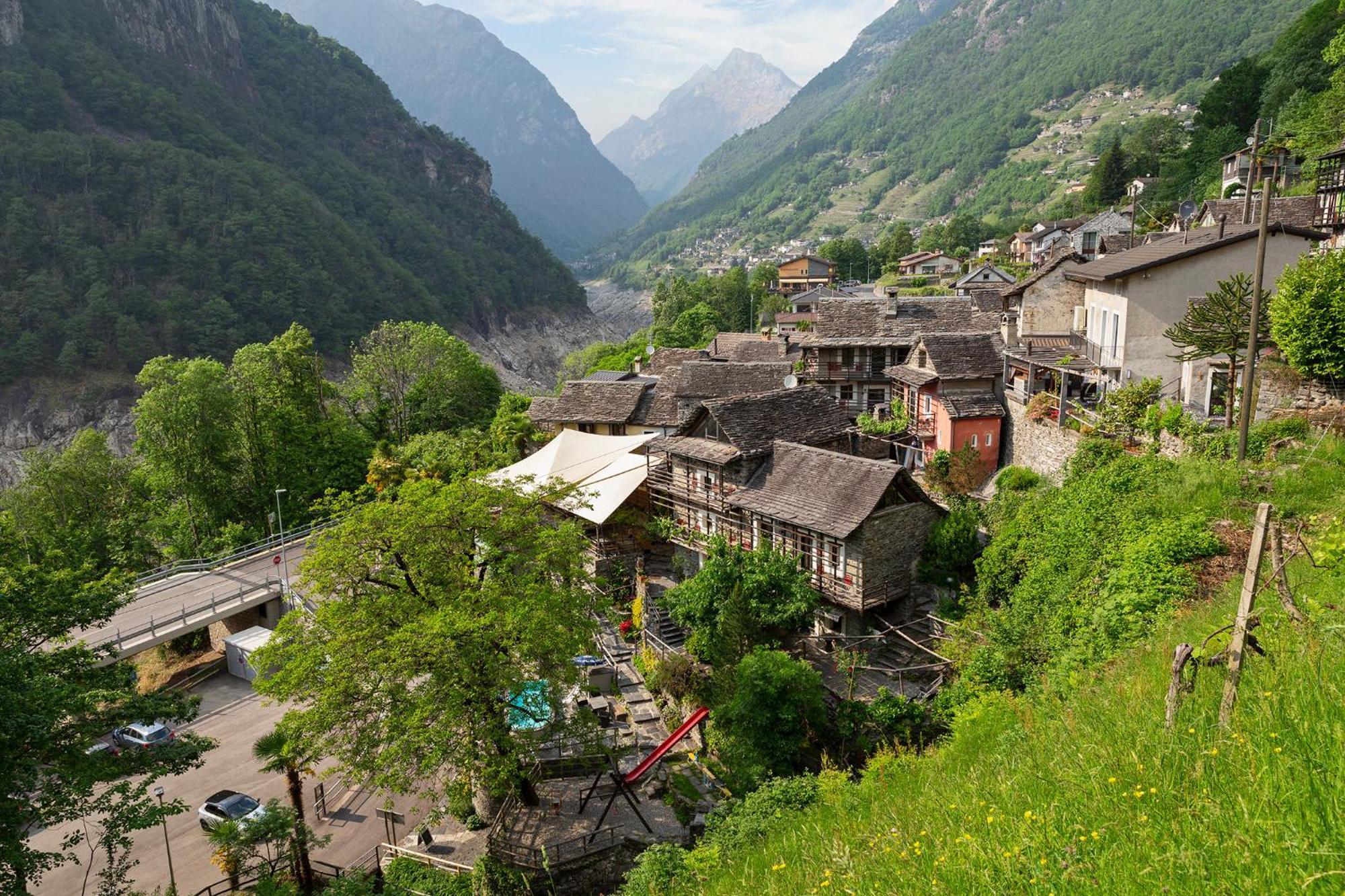 Rustici Della Verzasca Ferien Wohnungen Vogorno Extérieur photo